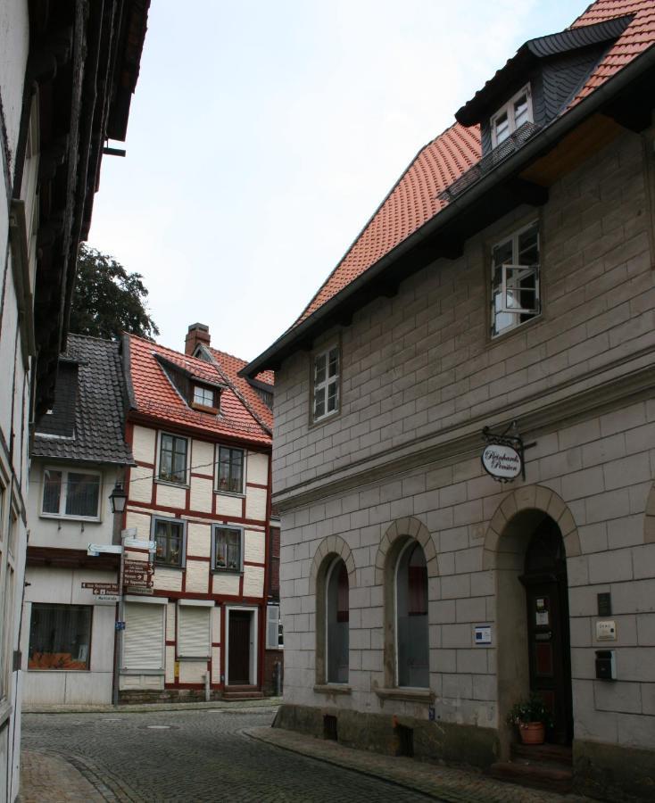Pension-Ristorante Ventura Ehemals Reinhards Pension Hornburg  Kültér fotó